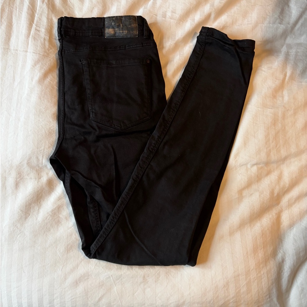 Zara Trafaluc Black Skinny Jeans 10